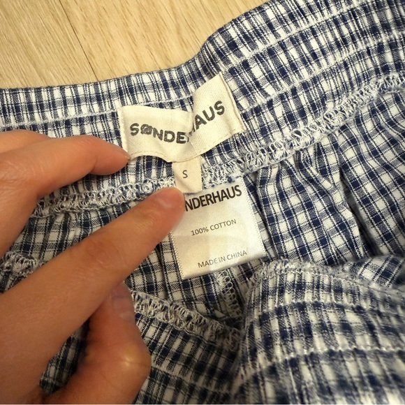 Sonderhaus Plaid Shorts - Picture 2 of 3